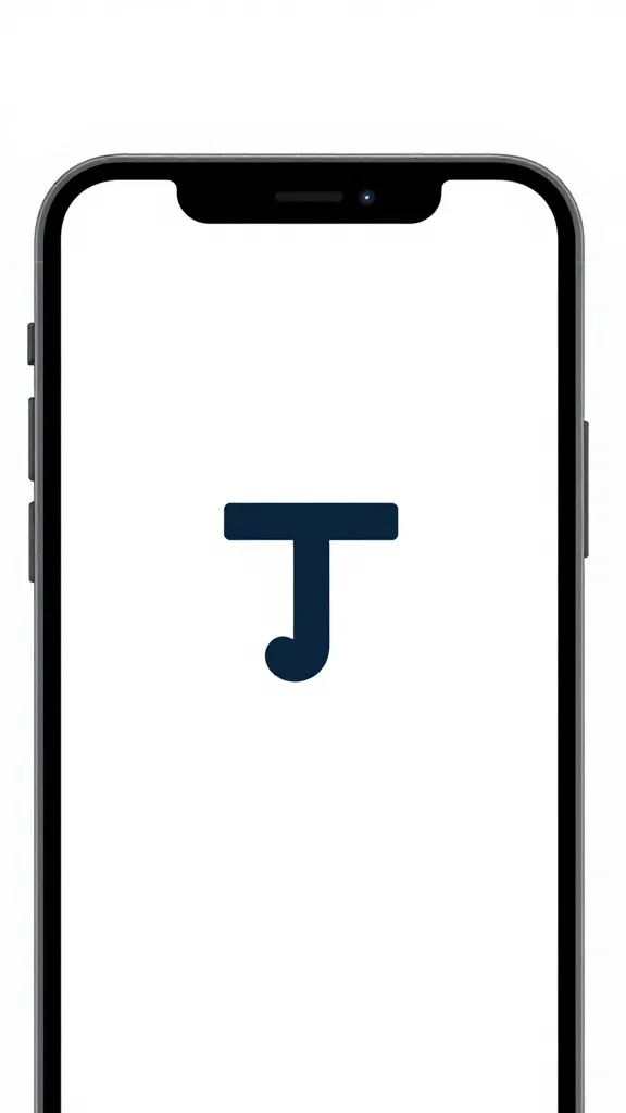 closeup of a single IFTTT app icon on a minimalist smartphone screen