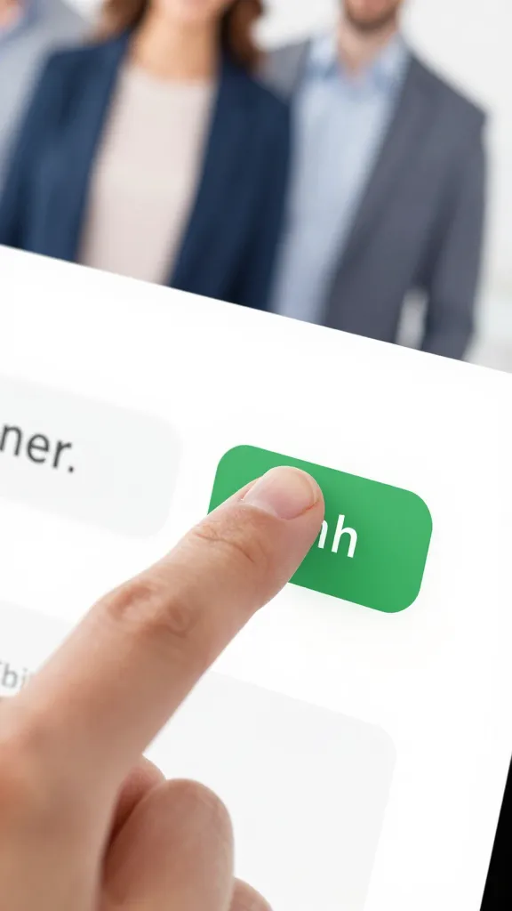 closeup of a customer checkout button being pressed on a modern ecommerce page