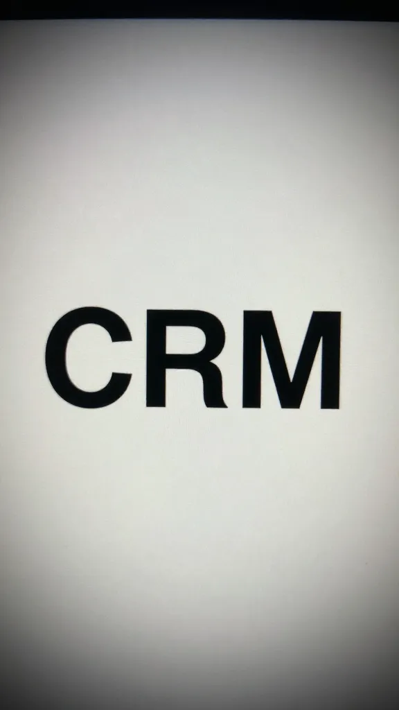 closeup of a single CRM lead card with subtle glow