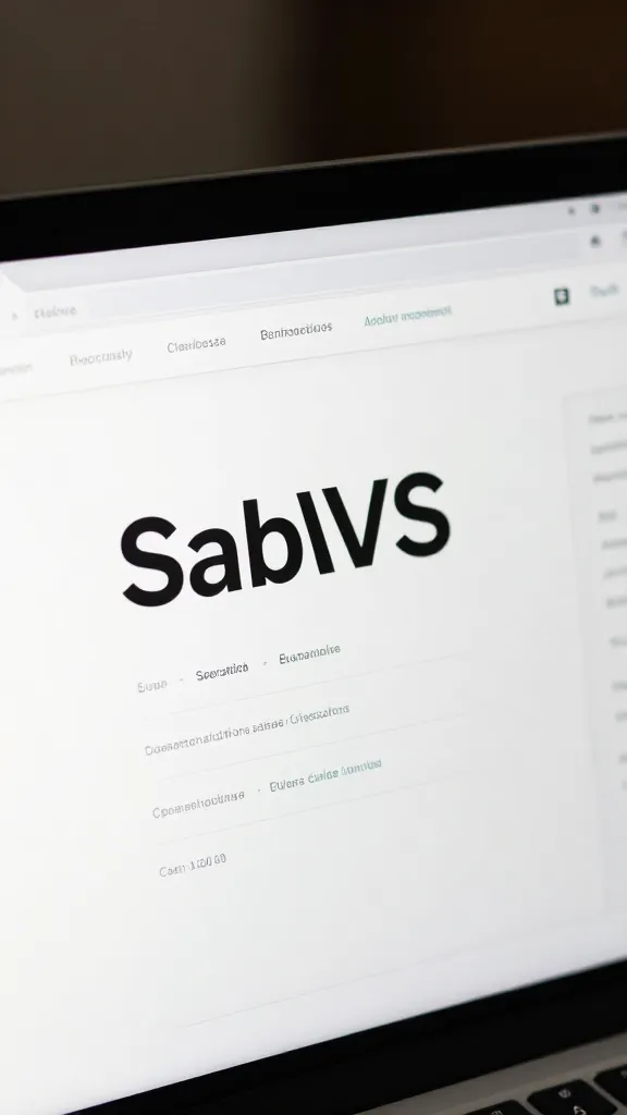 closeup of a single SaaS dashboard on a laptop screen with clean UI, shallow depth of field