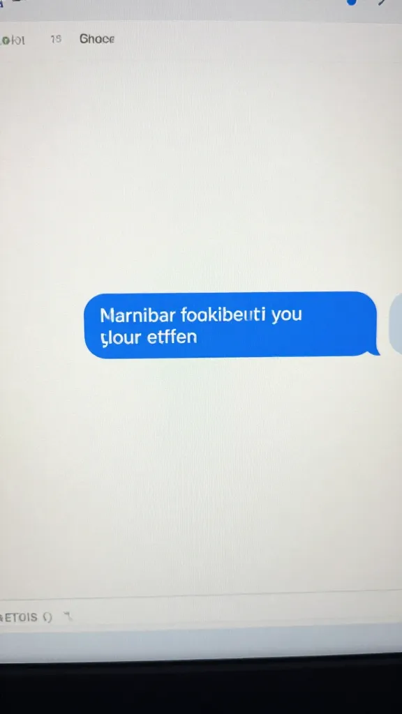 closeup of a lone chatbot interface with a tailored offer highlighted on the screen